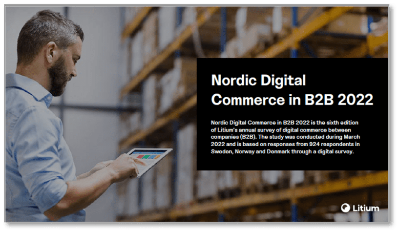 Nodicl Digital COmmerce in B2B 2022